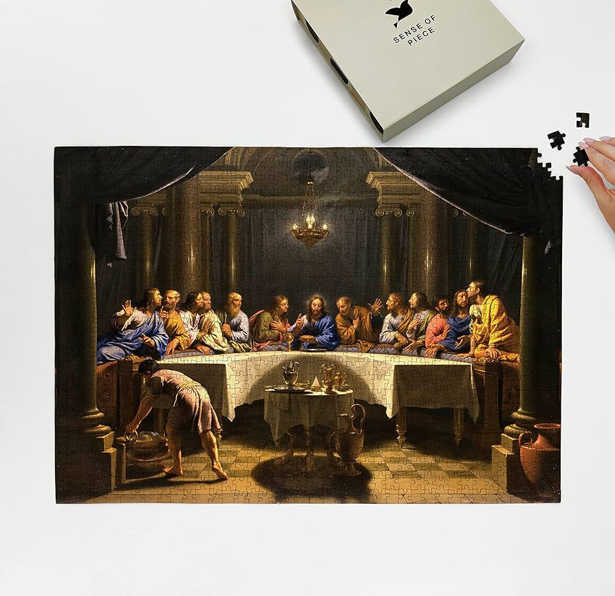 Amazon.com: 1000 Piece - Museum Jigsaw Puzzle: The Last Supper