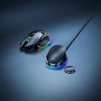 Razer Kablosuz Şarj Diskli Mouse Dock Pro: Manyetik Kablosuz Şarj