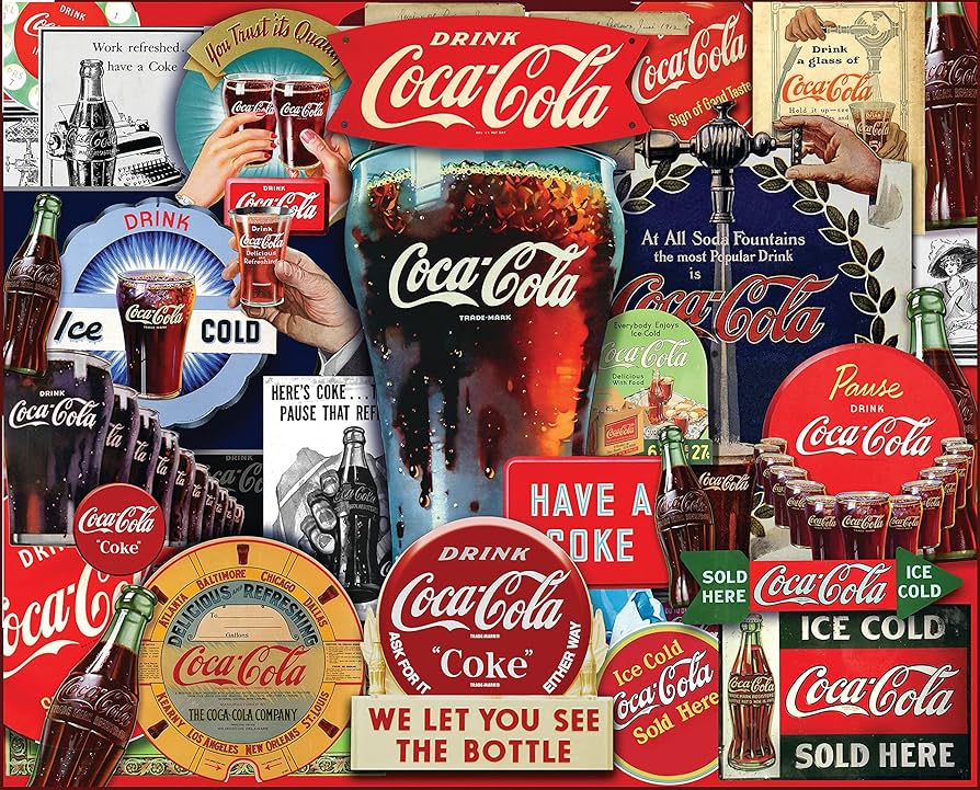 Amazon.co.jp: Springbok 1000ピース ジグソーパズル コカ・コーラ