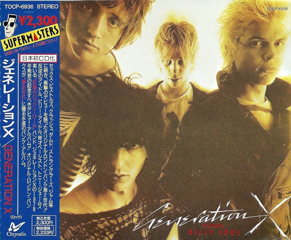 美盤 帯付プロモ盤 Generation X 人形の谷 ジェネレーションX 美盤 帯