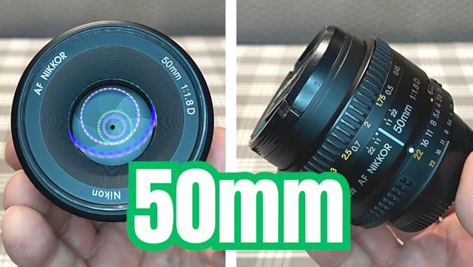 Amazon.com : Nikon AF FX NIKKOR 50mm f/1.8D Lens for Nikon DSLR