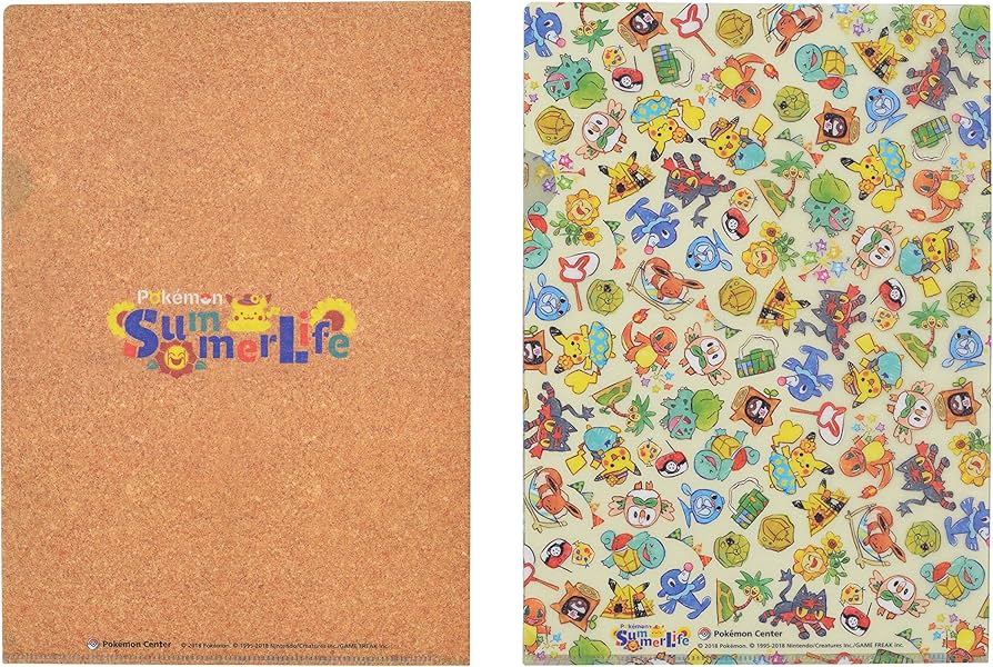 Amazon | ポケモンセンターオリジナル A4クリアファイル2枚セット