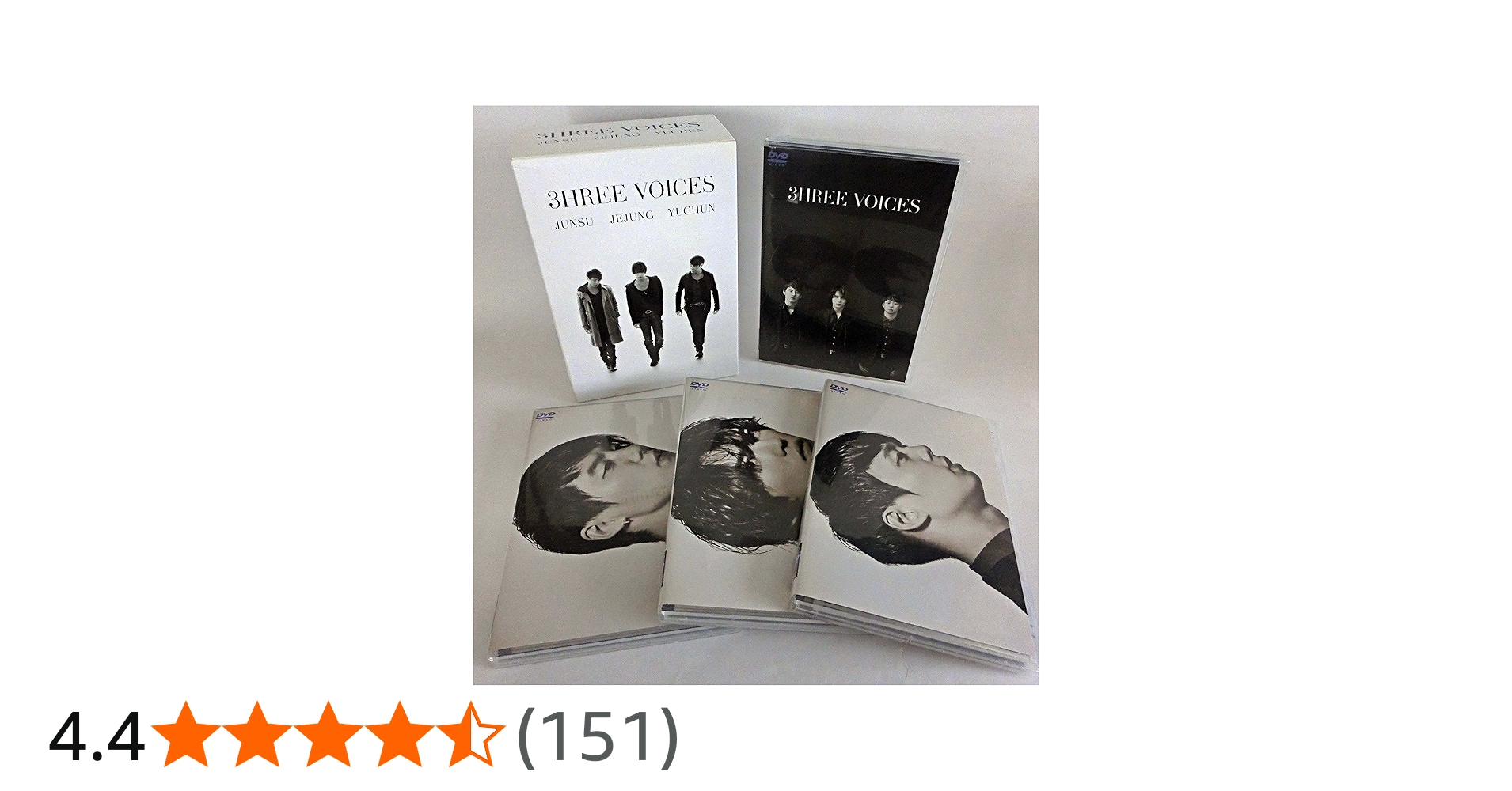 Amazon.co.jp: 3HREE VOICES [DVD] : JYJ (JUNSU/YUCHUN/JEJUNG): DVD