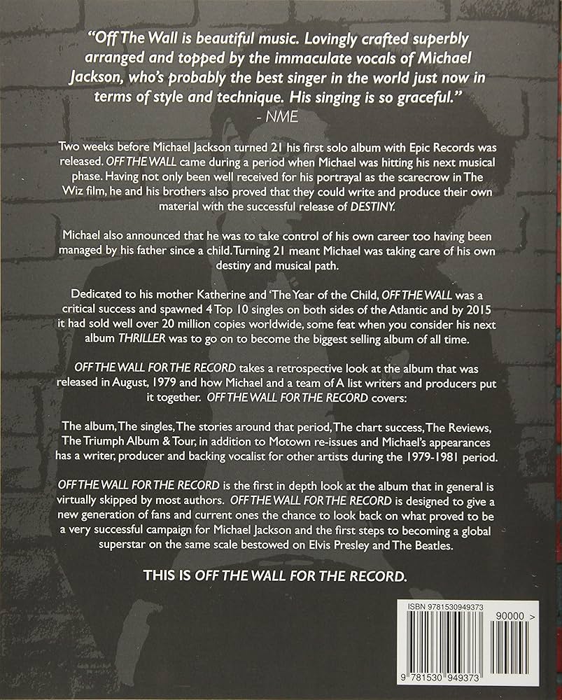 Michael Jackson Off The Wall For The Record: Cadman, Chris