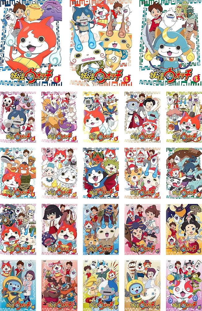 Amazon.co.jp: 妖怪ウォッチ 第1話～第94話 [レンタル落ち] 全23巻