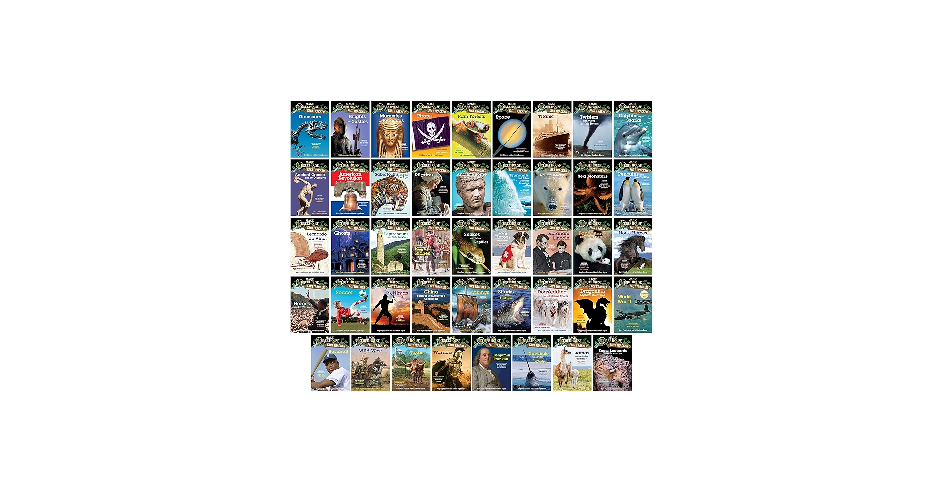 Magic Tree House Fact Trackers Series Complete 44 Book Collection