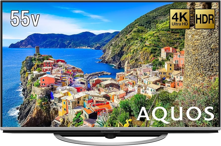 Amazon | シャープ 55V型 AQUOS 4K 液晶テレビ HDR対応 低反射「N