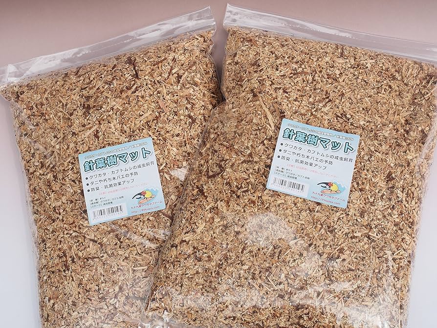 うーどん様限定商品］バクテリアマットサトウキビ クワガタ用×10袋