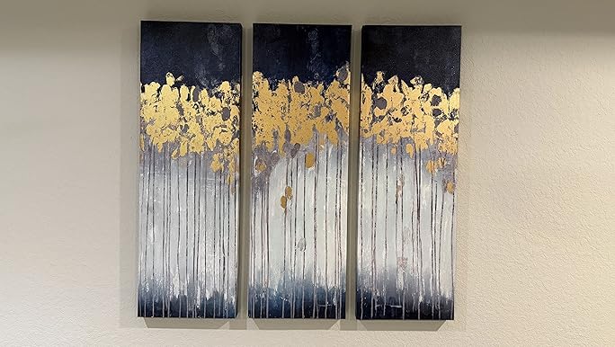 Amazon.com: Madison Park Wall Art Living Room Decor - Embelished