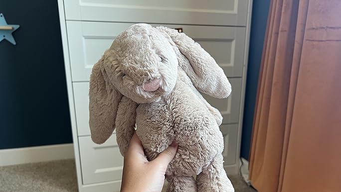 Amazon.com: Jellycat Bashful Beige Bunny Stuffed Animal, Medium 12