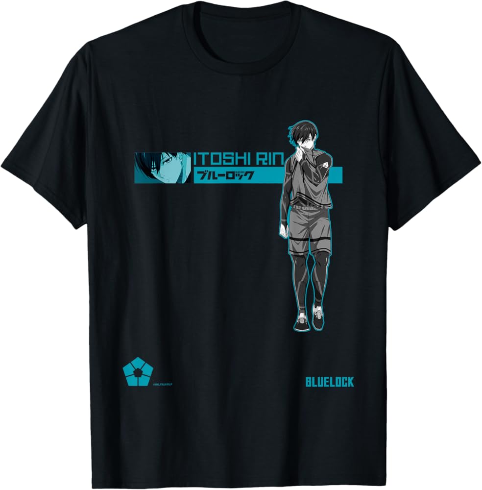 Amazon | ブルーロック 糸師 凛 Tシャツ | Tシャツ・カットソー 通販