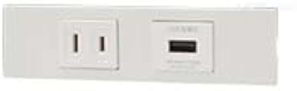 Amazon.co.jp: 神保電器 NKシリーズ 家具・機器用コンセント+USB