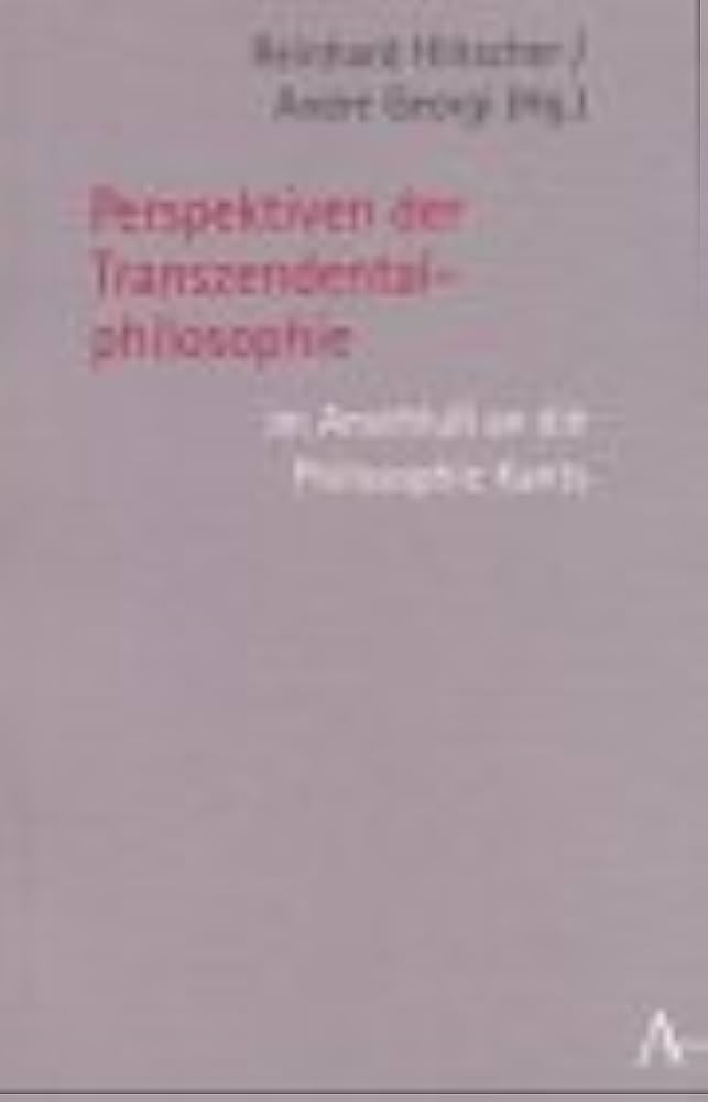 Amazon.com: Perspektiven der Transzendentalphilosophie. Im