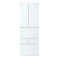 Amazon | 東芝 冷蔵庫 幅65㎝ 509L グランホワイト GR-T510FK (EW) 6