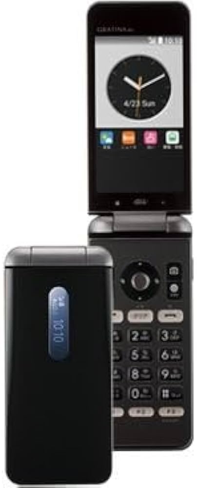 Amazon | au SIMロック解除済 GRATINA 4G KYF34 (メタルブラック