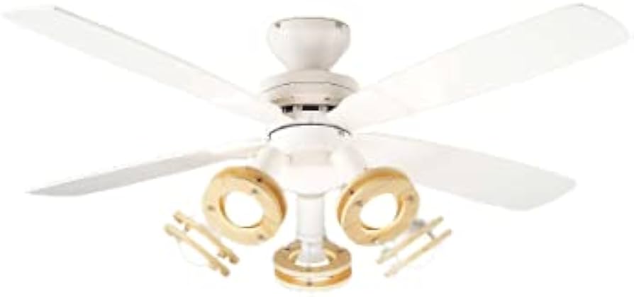 Amazon | 大光電機(DAIKO) LEDシーリングファン 灯具可動 LED電球7.4W