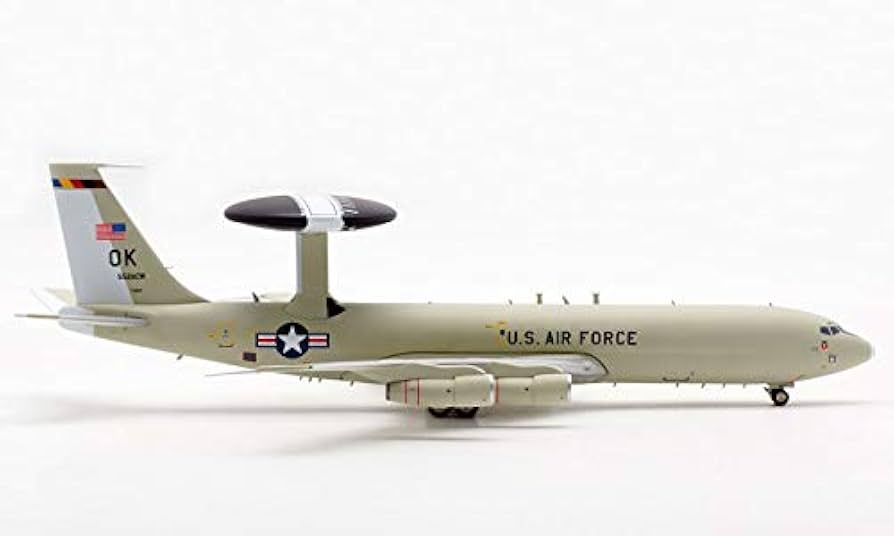 Amazon.com: Inflight USA Air Force E-3B Sentry B707-300 552ACW