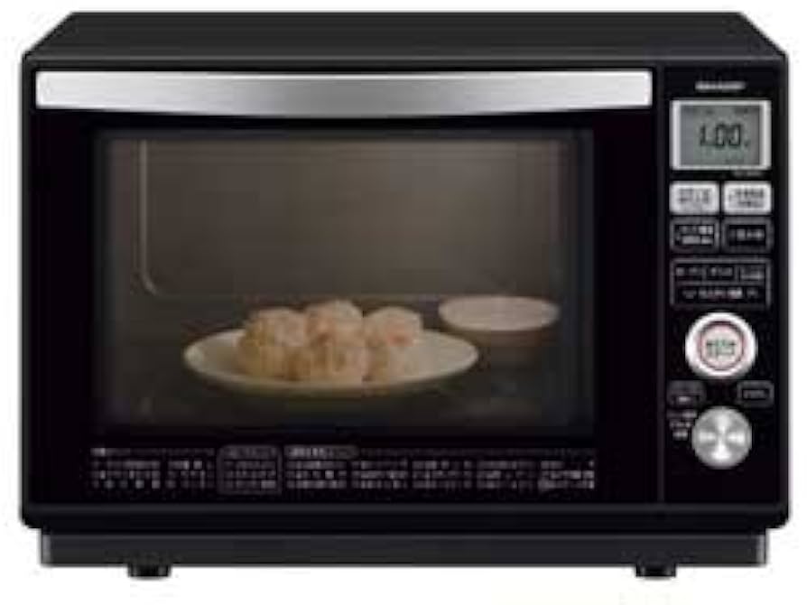 Amazon | シャープ スチームオーブンレンジ 23L ブラック RE-SS8D-B