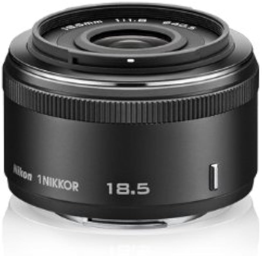 Amazon.com : Nikon 1 NIKKOR 18.5mm f/1.8 (Black) : Camera Lenses
