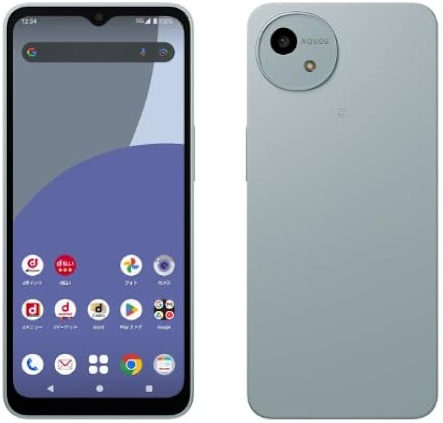 Amazon.co.jp: Sim-Free AQUOS wish4 SH-52E Blue docomo Model SIM