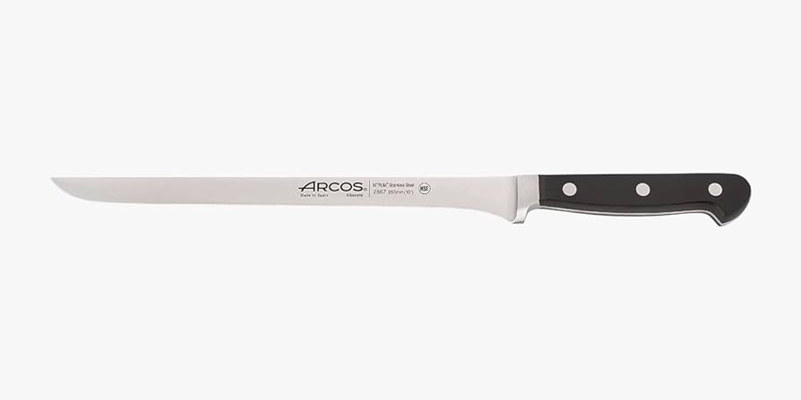 Arcos Serie Clasica - Cuchillo Jamonero - Hoja de Acero Inoxidable