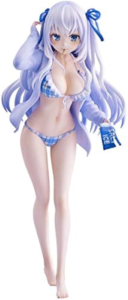 Amazon | 米白粕イラスト「blue」ノンスケール PVC&ABS製 塗装済み