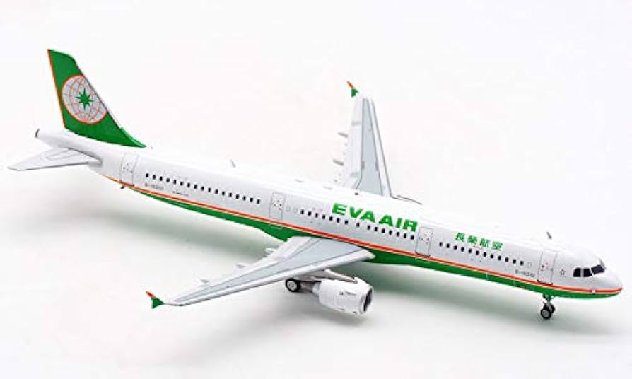 Amazon | Inflight 1/200 完成品 エバー 航空 EVA Air A321-200 B