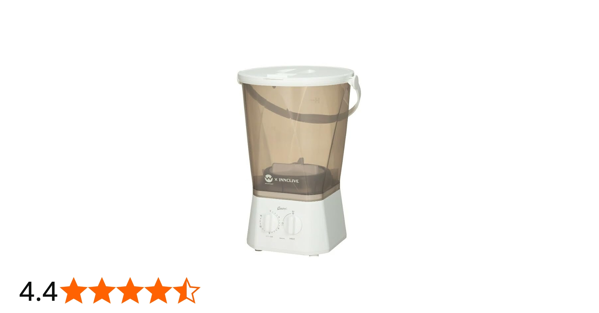 Amazon.co.jp: ウォッシュボーイ×INNCLIVE 小型洗濯機 TOM-12fiw