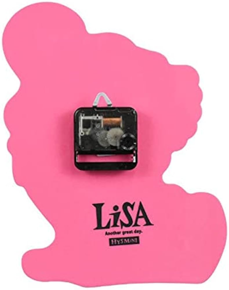 Amazon.co.jp: 100個Hystericmini LiSA MiNI Wall Clock ラメ入り