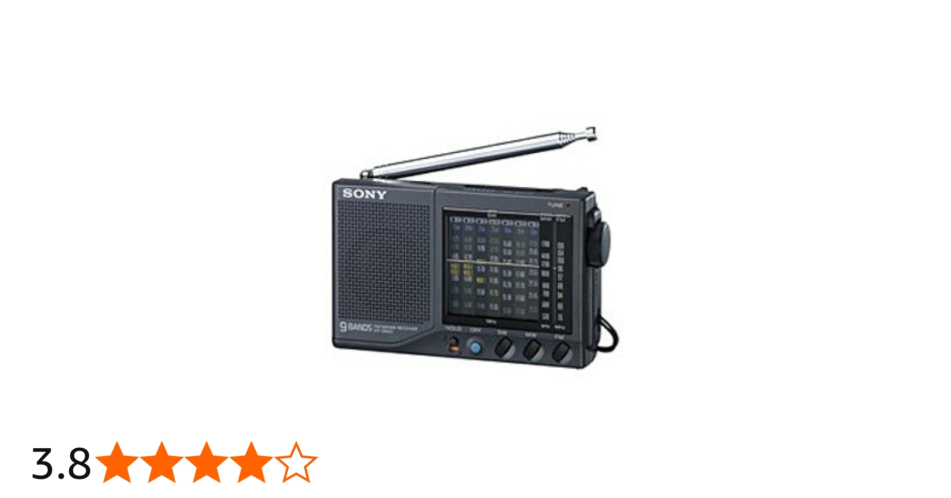 Amazon.co.jp: SONY FM/MW/SW1-7 ワールドバンドレシーバー ICF-SW23