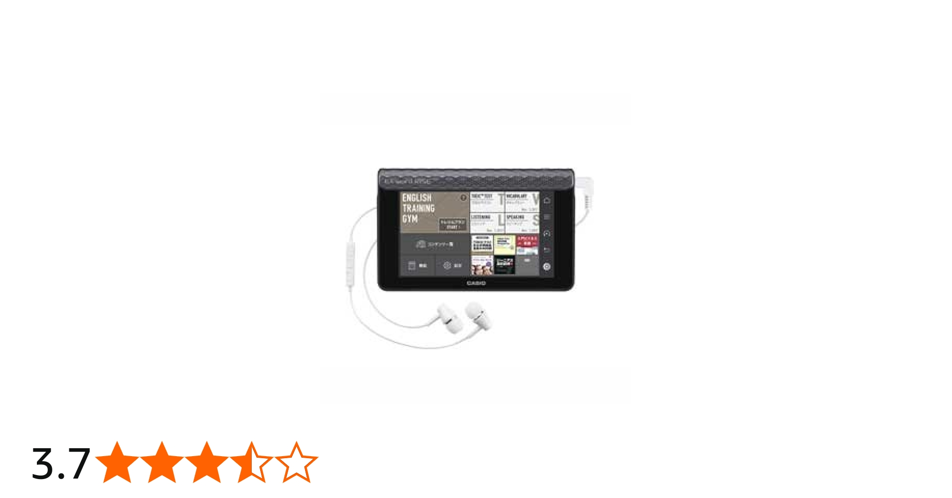 Amazon.co.jp: カシオ デジタル英会話学習機 EX-word RISE XDR-S1GY