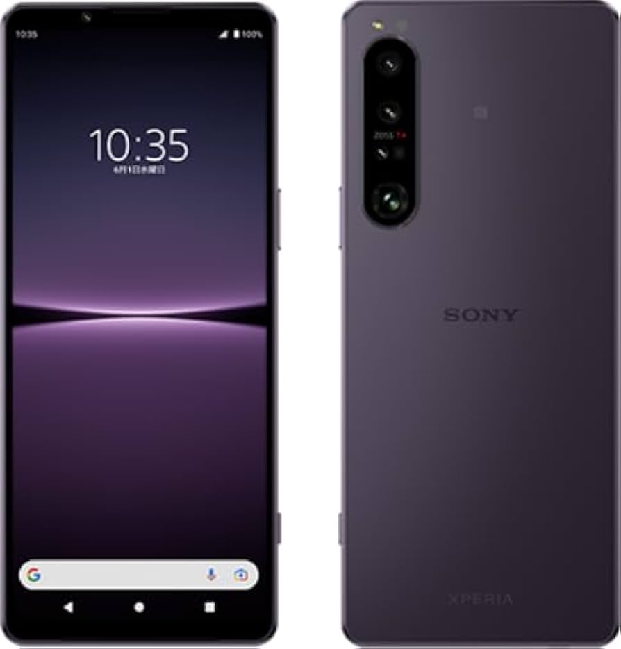 Amazon | 【整備済み品】 Sony Xperia 1 IV docomo 256GB パープル