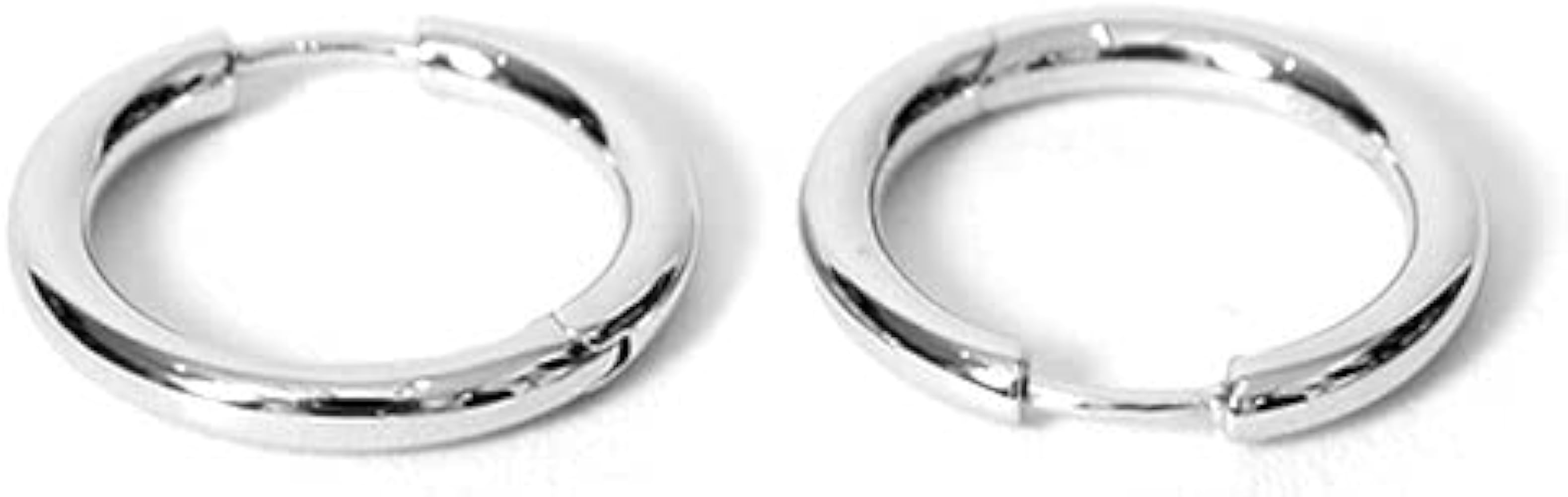 Amazon | TOMWOOD トムウッド Classic Hoops Medium シルバー