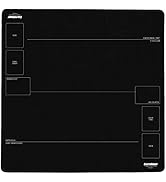 Amazon | 【雑誌掲載】EXCITEHOBBY 遊戯王 プレイマット 60cm×60cm 黒