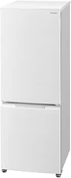 Amazon | シャープ SHARP 冷蔵庫(幅49.5cm) SJ-D18H-W 179L つけかえ
