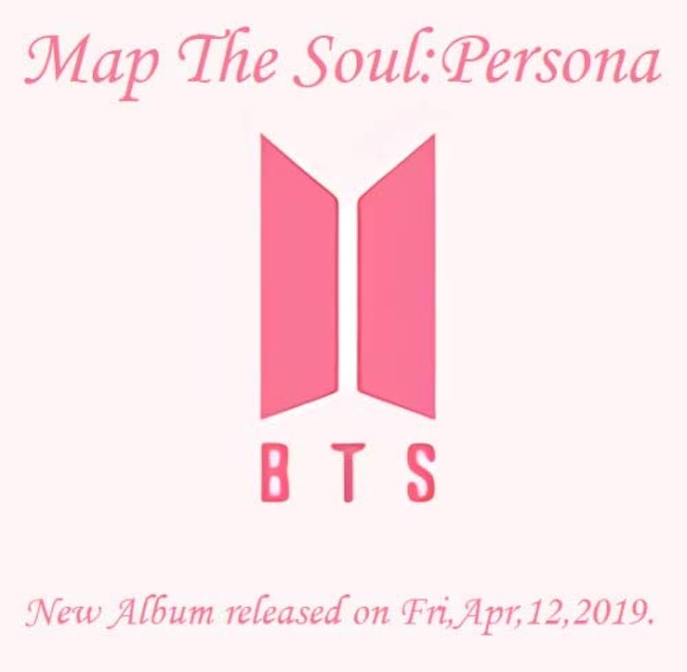 BTS Map Of The Soul : Persona Album Version.04 music cd album kpop