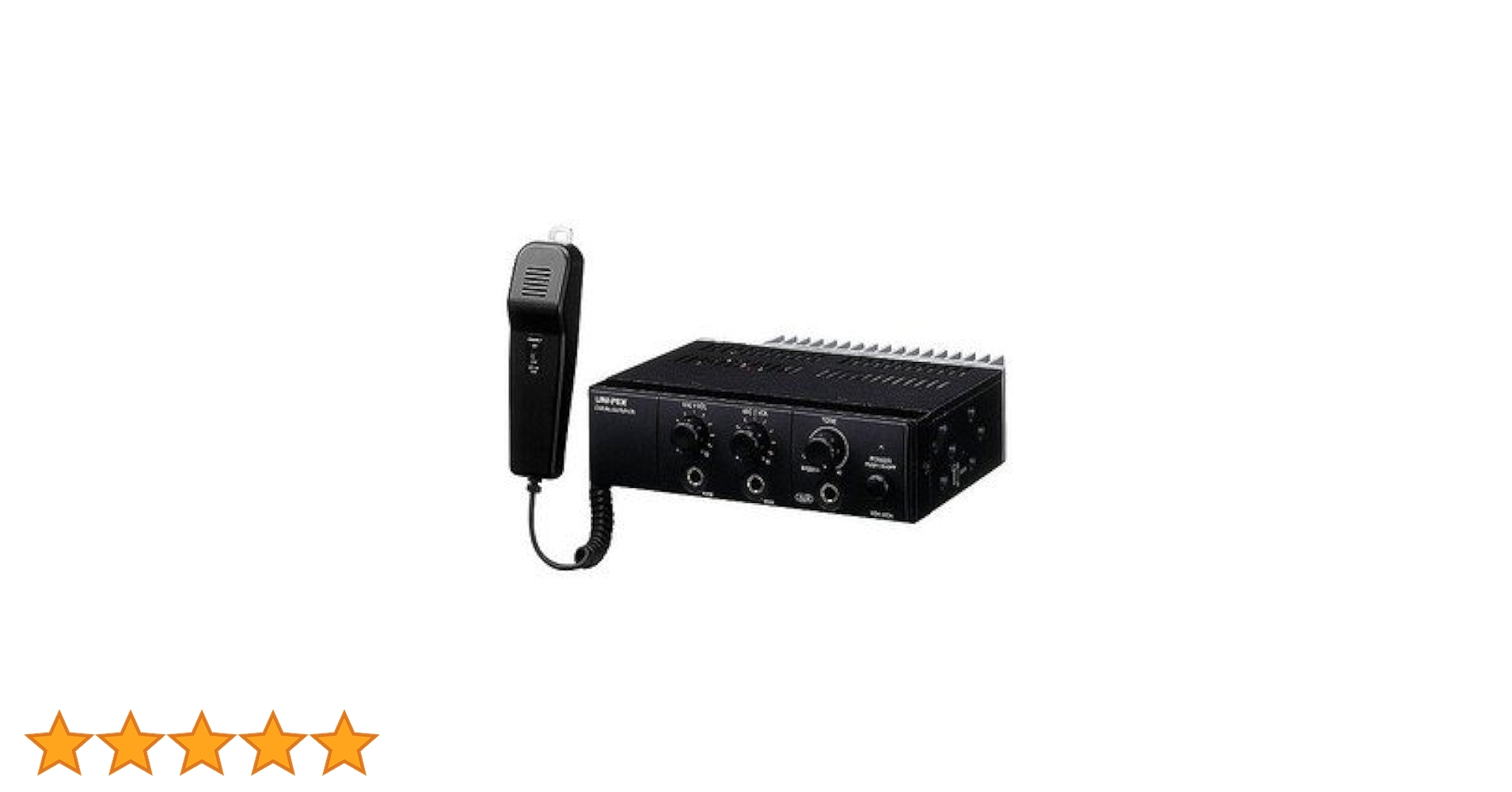 UNI-PEX NDA-402A アンプセット 街宣 選挙 スピーカー 車載 UNI-PEX