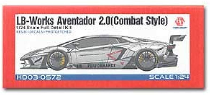 Amazon | Hobby Design 1/24 ランボルギーニ アヴェンタドール 2.0