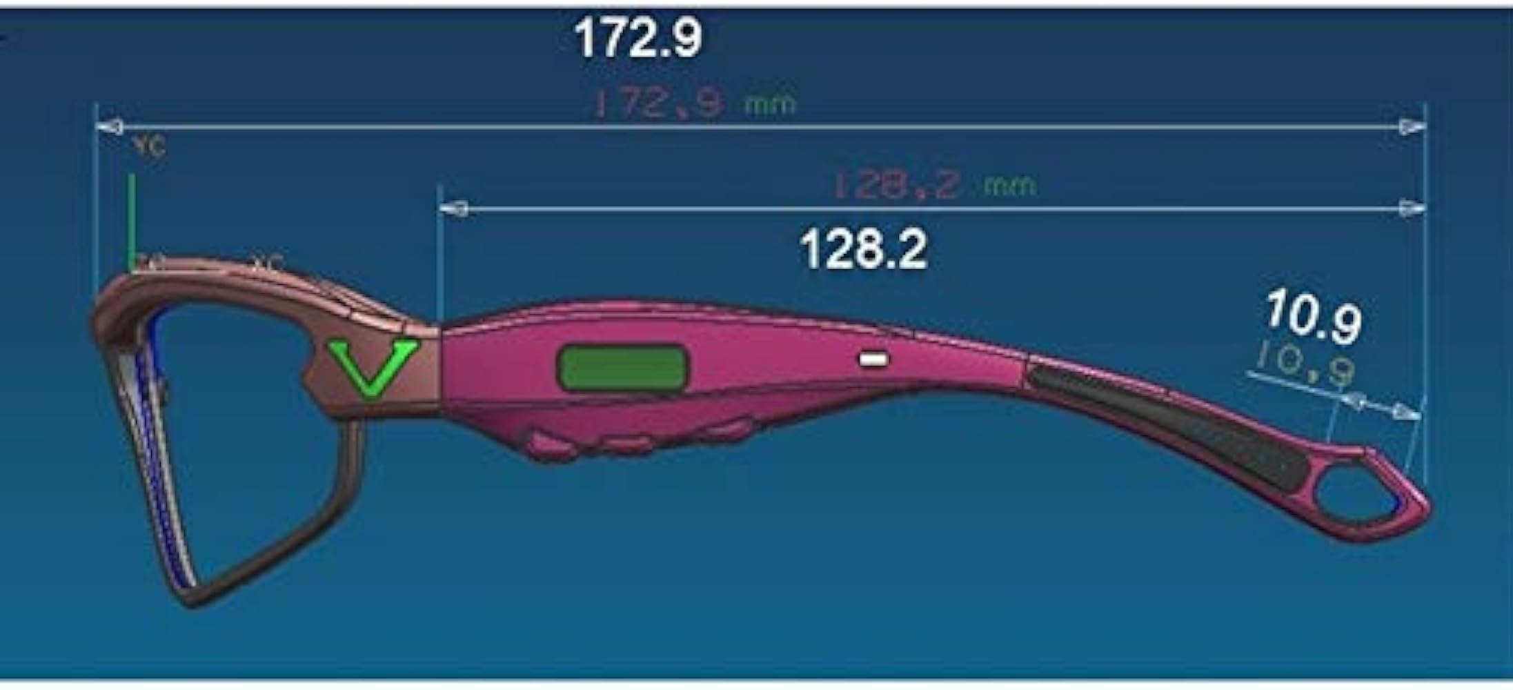 Amazon.co.jp: ビジョントレーニングメガネ Visionup Athlete