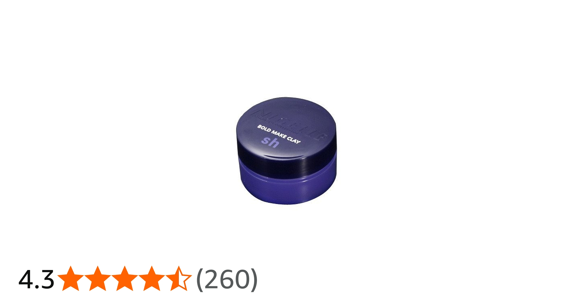 Amazon | ミルボン ニゼル ボールドメイククレイ sh 100g | ミルボン