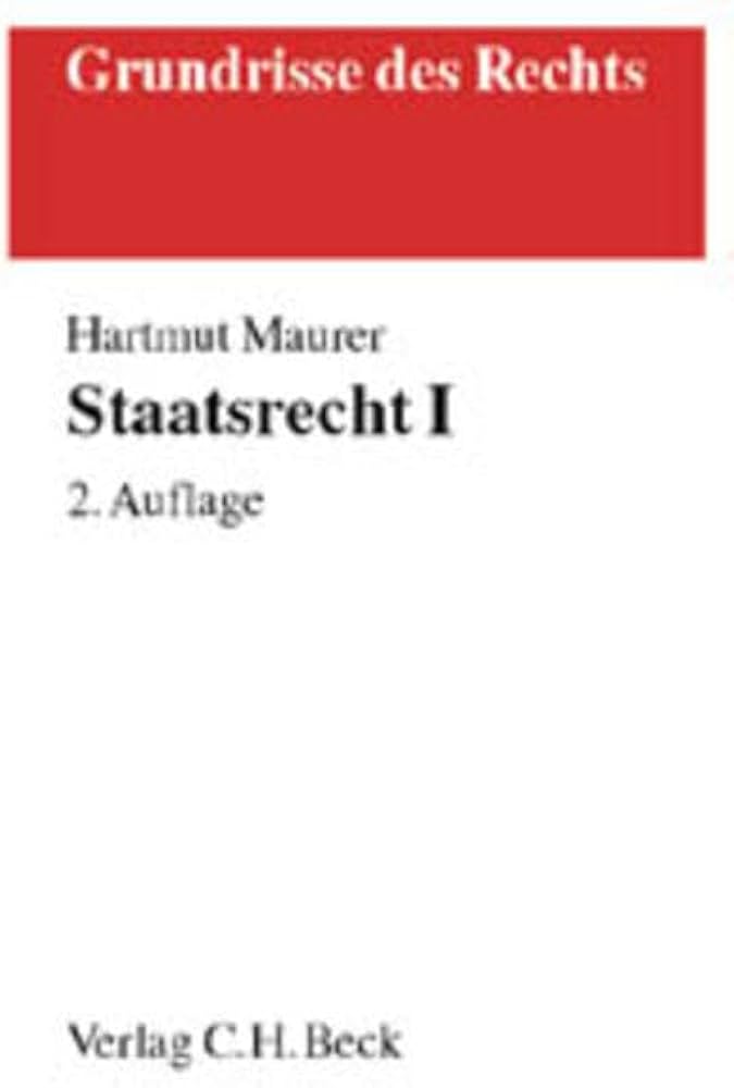 Amazon.com: Staatsrecht 1. Grundlagen, Verfassungsorgane