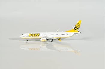Amazon | Phoenix 1/400 完成品 FOR Buzz For Boeing 737 MAX 8 SP-RZA