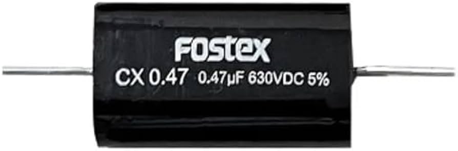Amazon.co.jp: FOSTEX フィルムコンデンサー CX0.47 （0.47μF/630VDC
