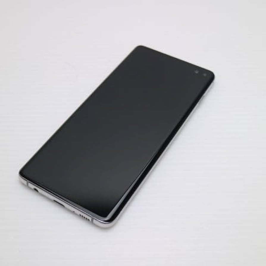 Amazon | au(エーユー SCV42 Galaxy S10＋ プリズムホワイト | au