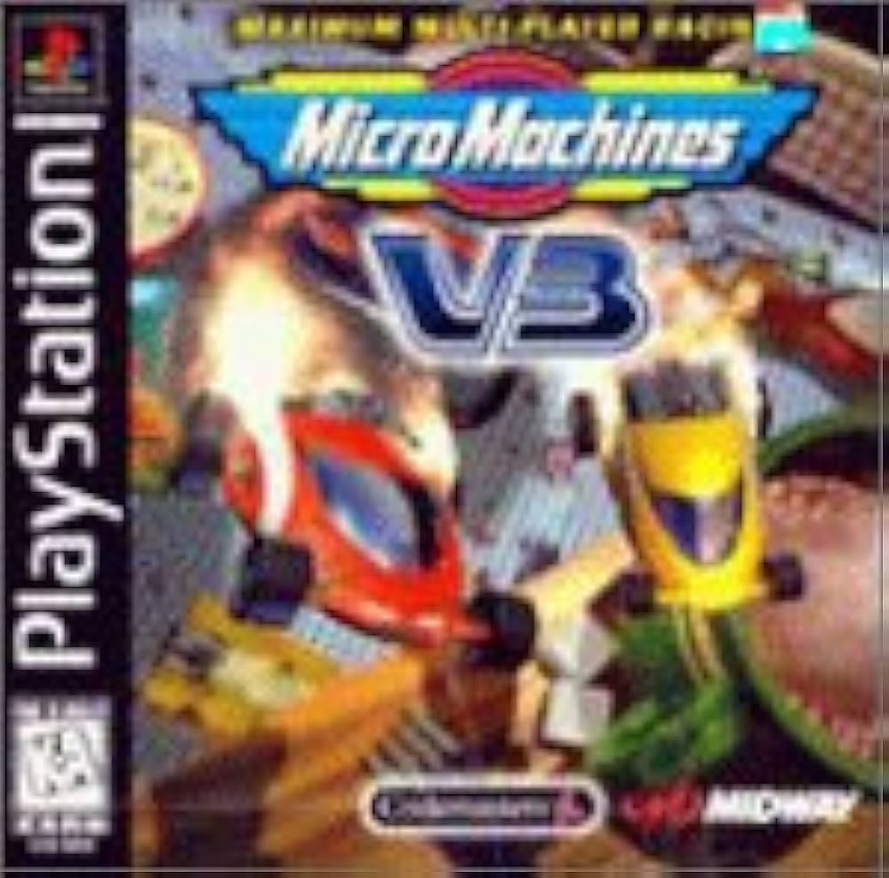 Amazon.com: Micro Machines V3 - PlayStation : Video Games