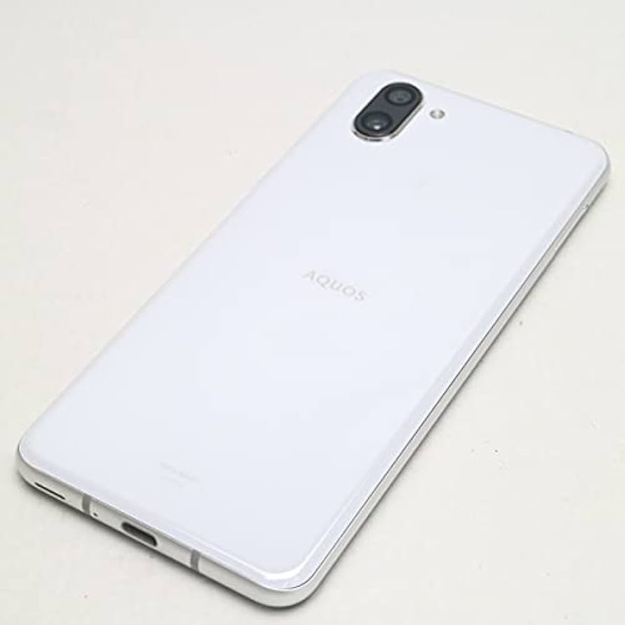 Amazon | シャープ AQUOS R3 SHV44 SHV44SWA プラチナホワイト