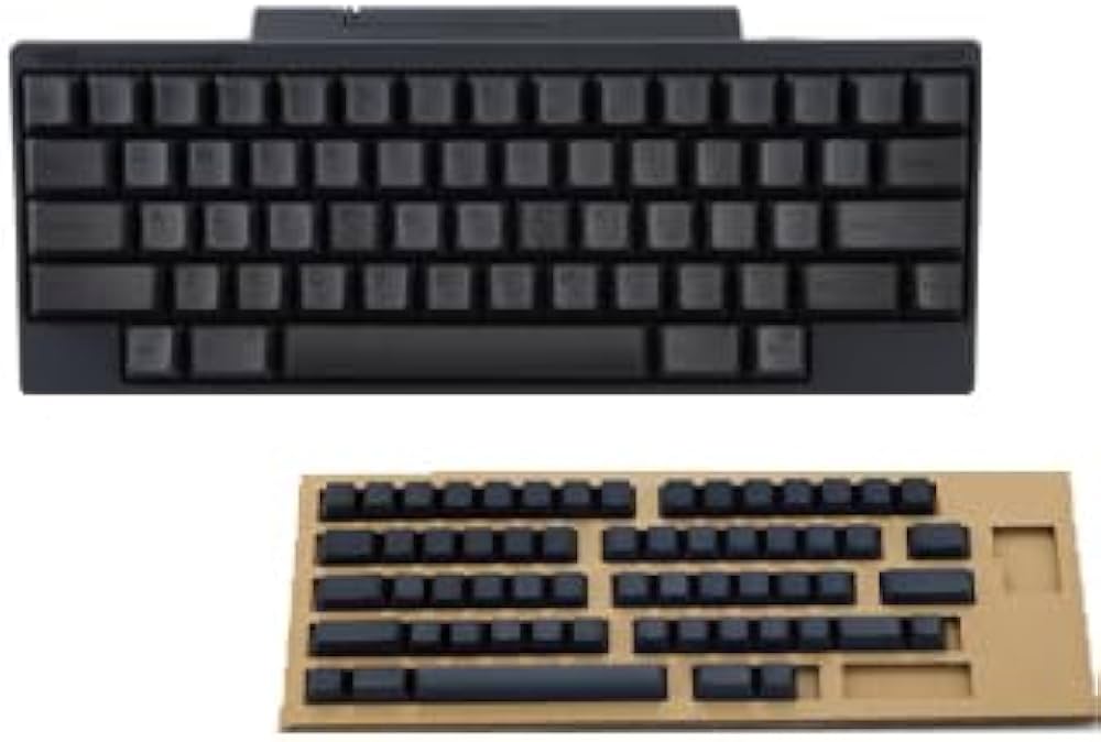 Amazon | HHKB Professional HYBRID Type-S 英語配列／墨、無刻印キー