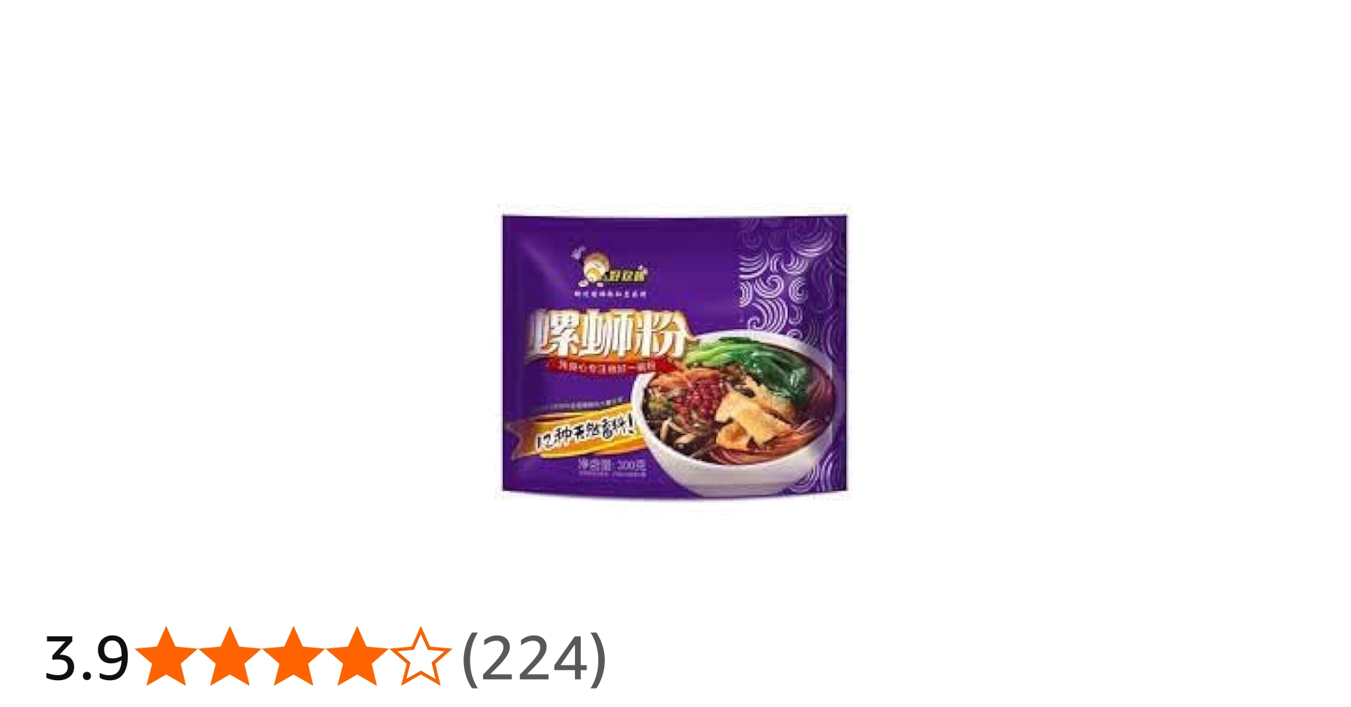 Amazon.co.jp: 好歓螺螺蛳粉（紫色包装）【5点セット】 300gx5