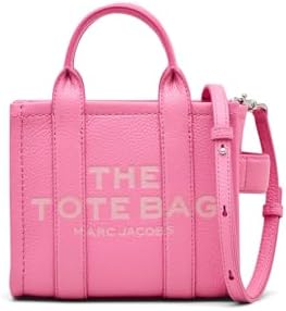 Marc Jacobs Women's The Leather Mini Tote Bag, Petal Pink, One