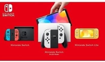 Amazon.com: Nintendo Switch (OLED model) w/White Joy-Con (Renewed